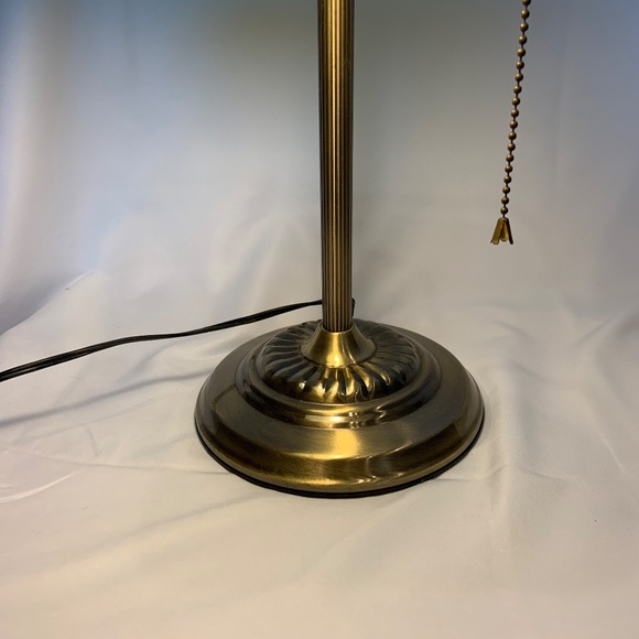 RARE Vintage Green Bay Packers 'G' Logo NFL Bankers Desk Lamp Tested & Working - Picture 3 of 16